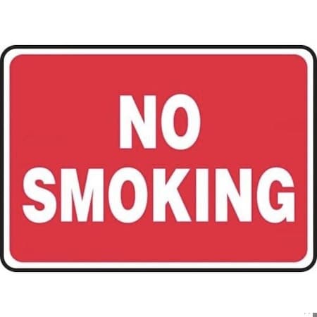 Accuform Safety Sign NO SMOKING 7 in x 10 in MSMK423XT MSMK423XT